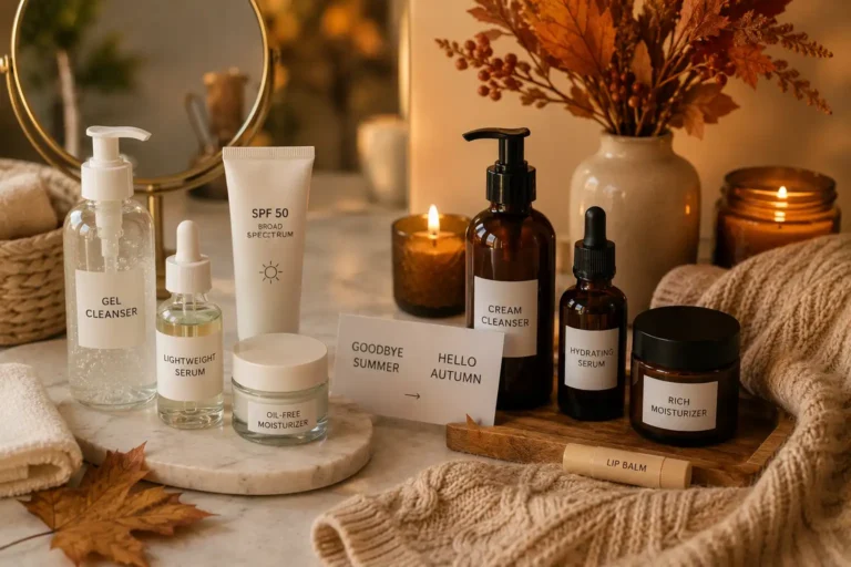 Fall Skincare Transition: How to Switch Your Routine From Summer to Autumn