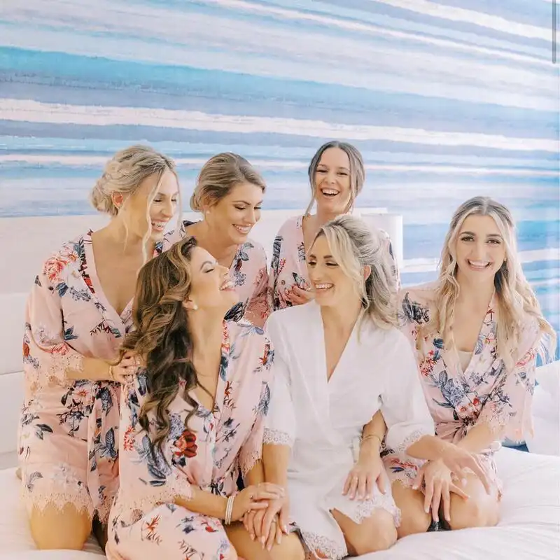 Glaminator Beauty Bar clients enjoying a self care day