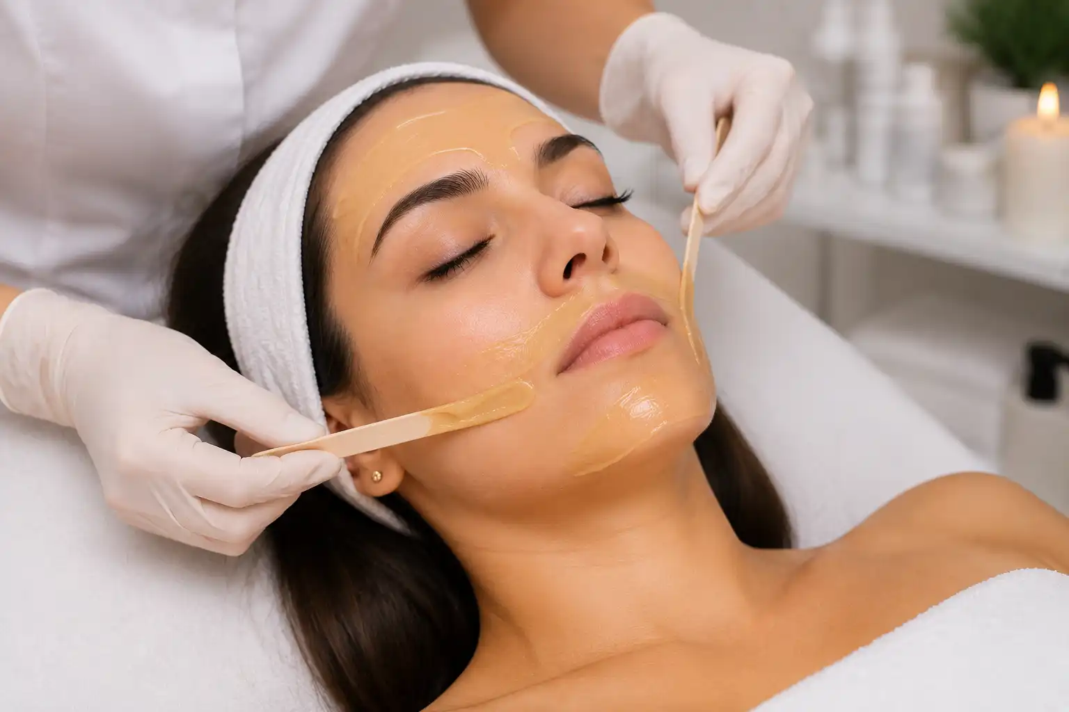 face-waxing